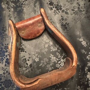 Vintage Leather Horse Stirrup